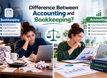 Difference Between Accounting and Bookkeeping