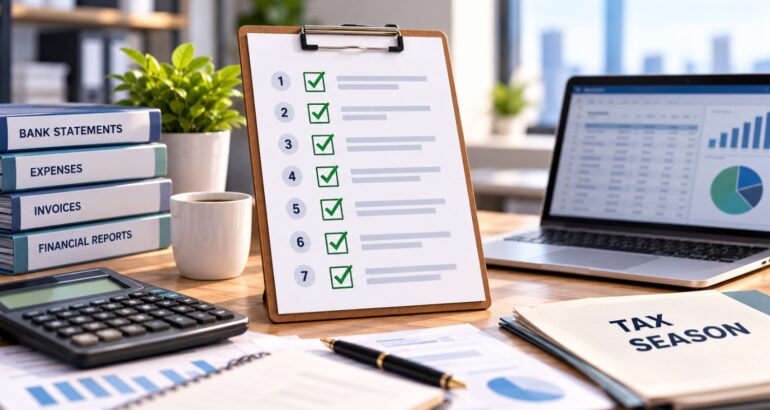 How to Prepare Your Business Books for Tax Season in the USA